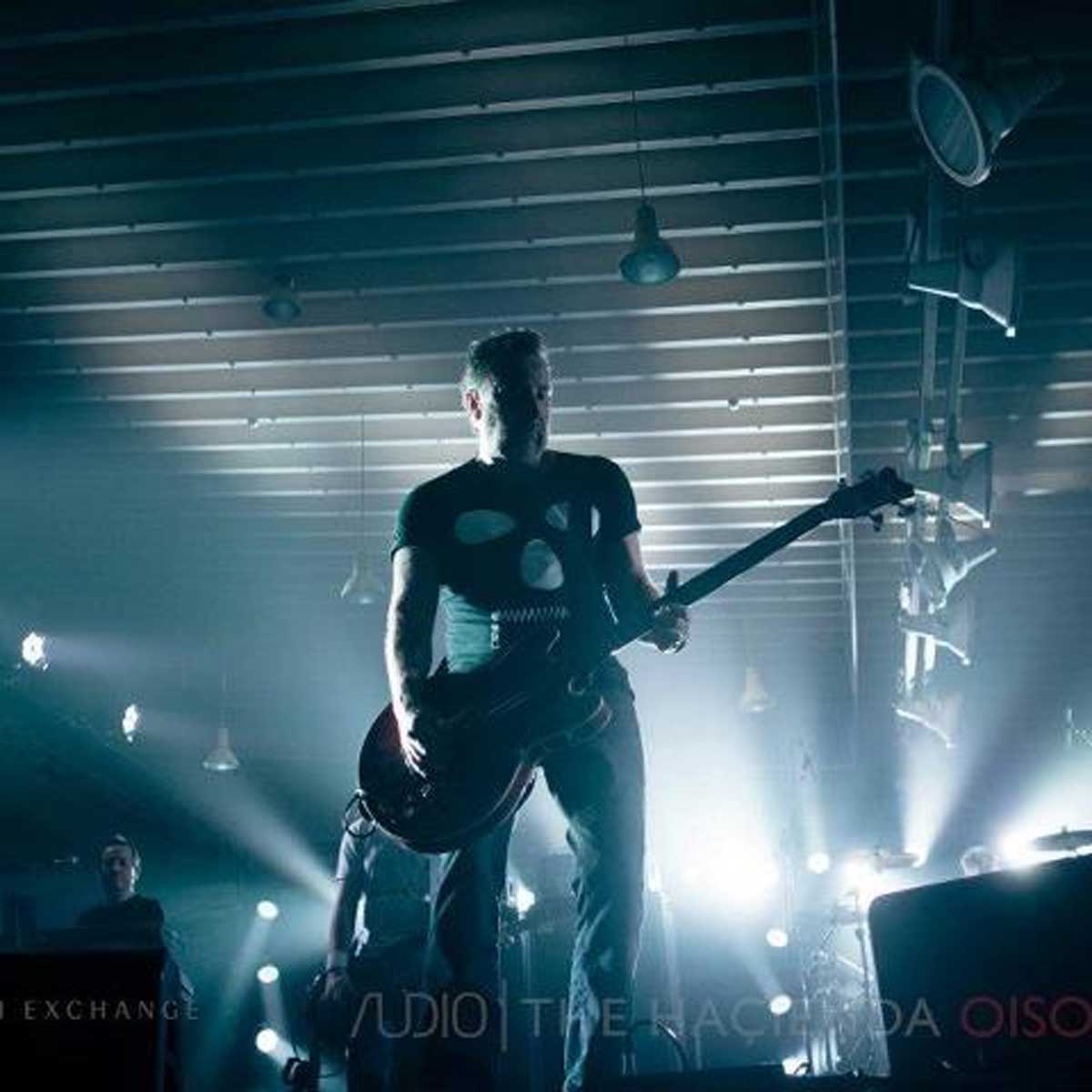Joy Division bassist Peter Hook wears Colin