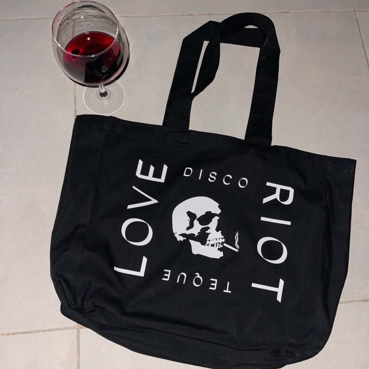 Love riot club end of the world bag
