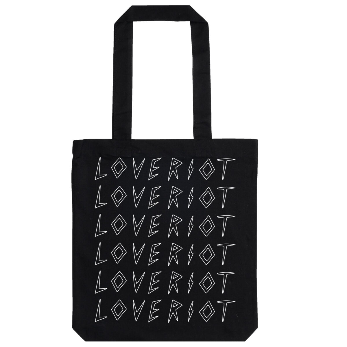 Love riot club tote cocmic echo black