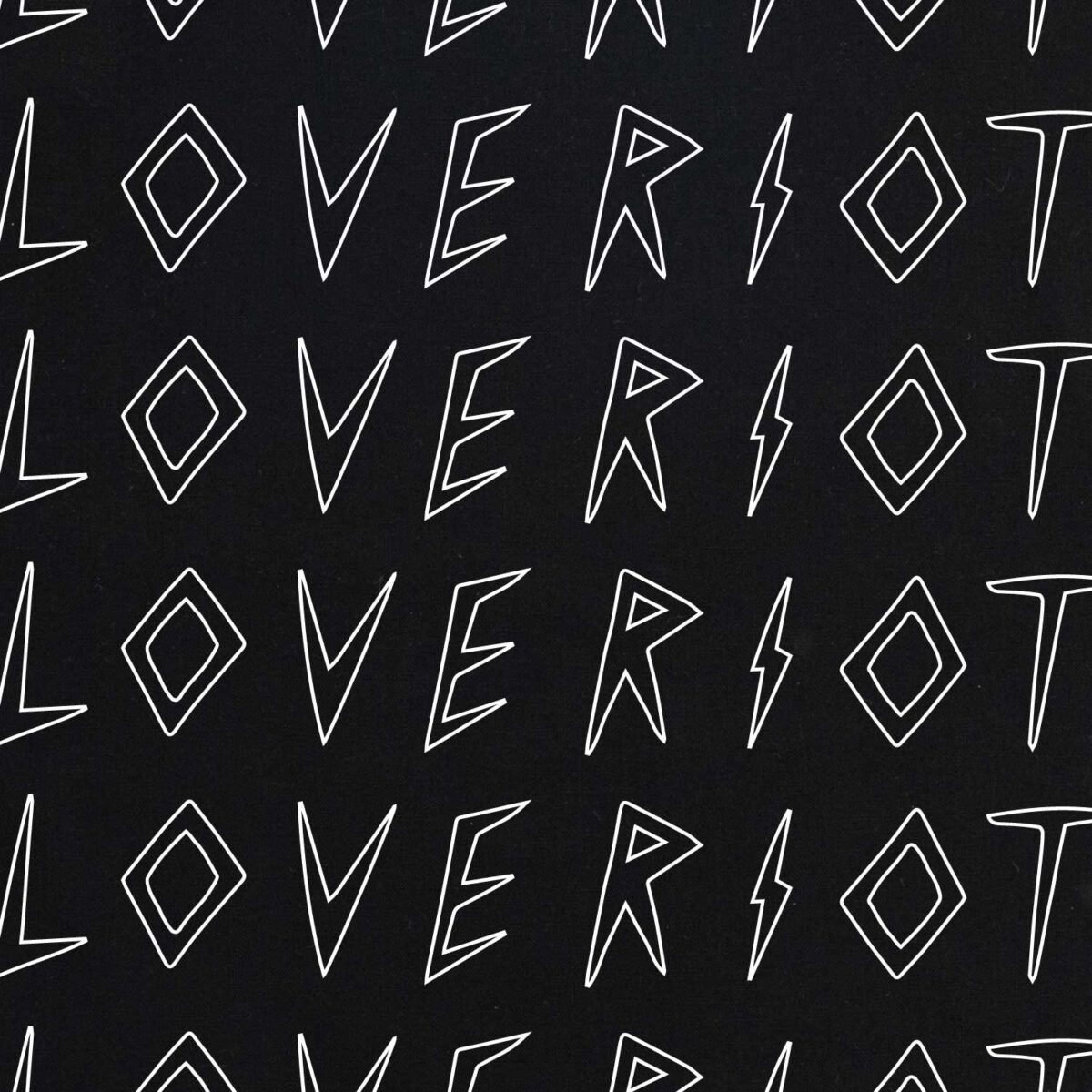 Love riot club tote echo black