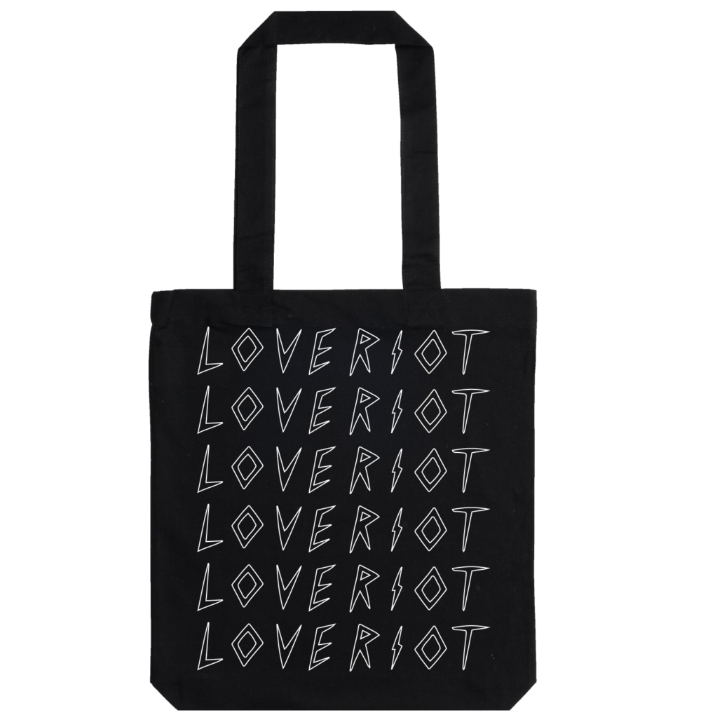 Love riot club tote repeater black