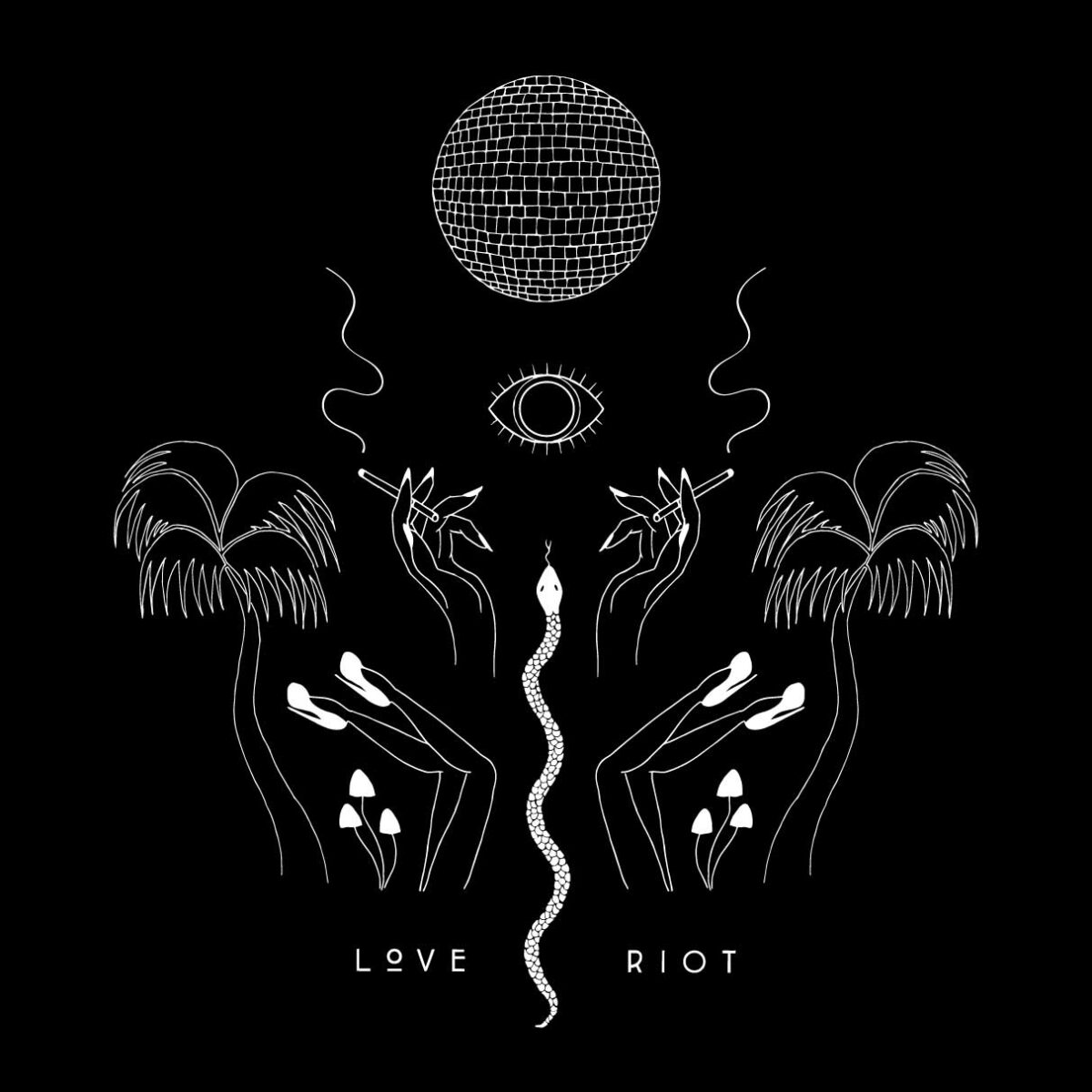 Love riot magic garden tee 2c