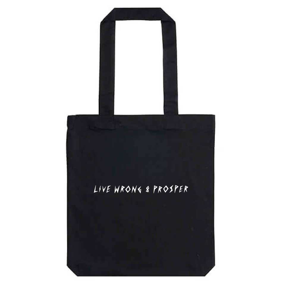 Love riot club live wrong & prosper tote