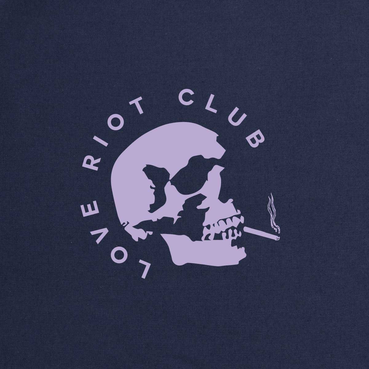 Love riot club tote navy