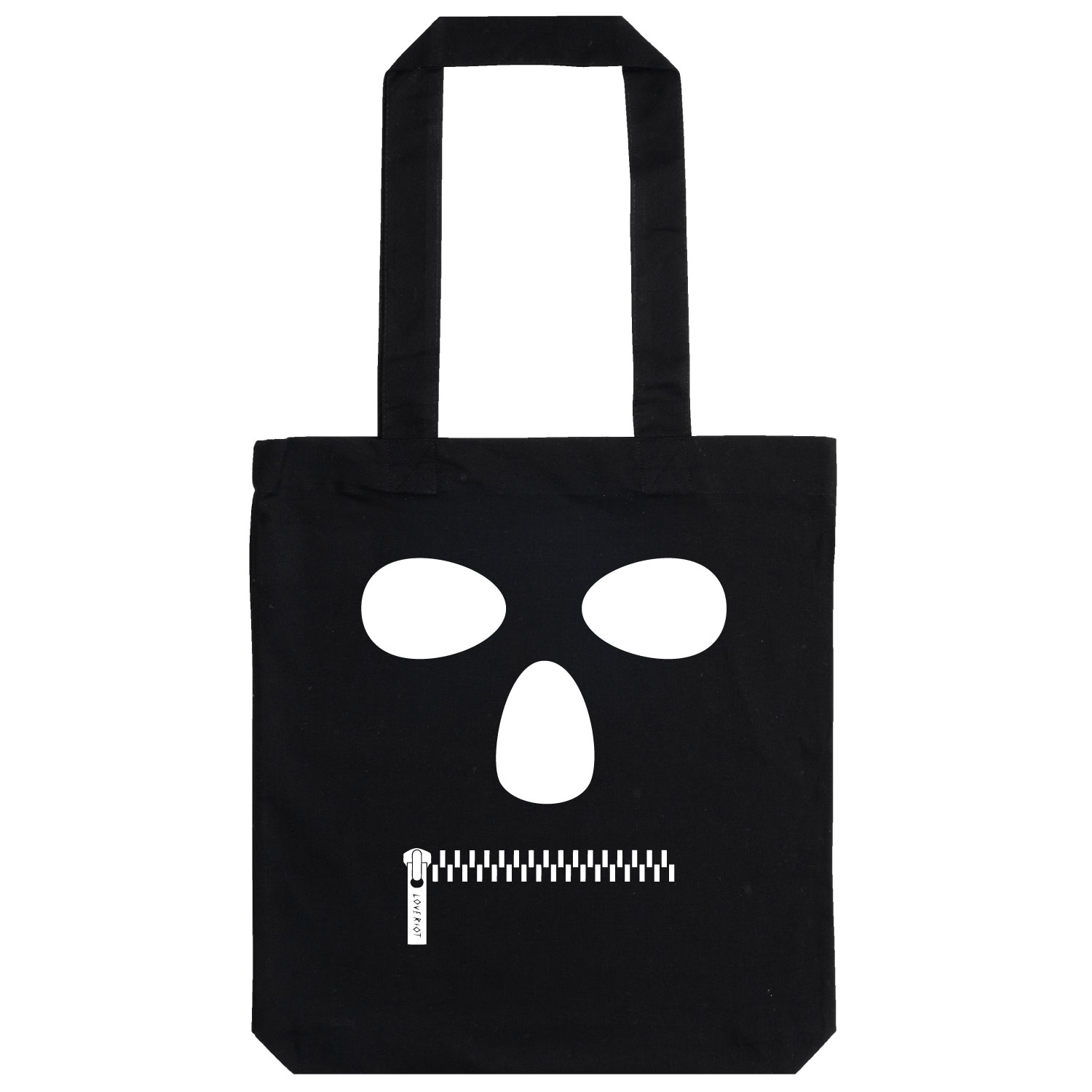 Love riot club colin tote bag black