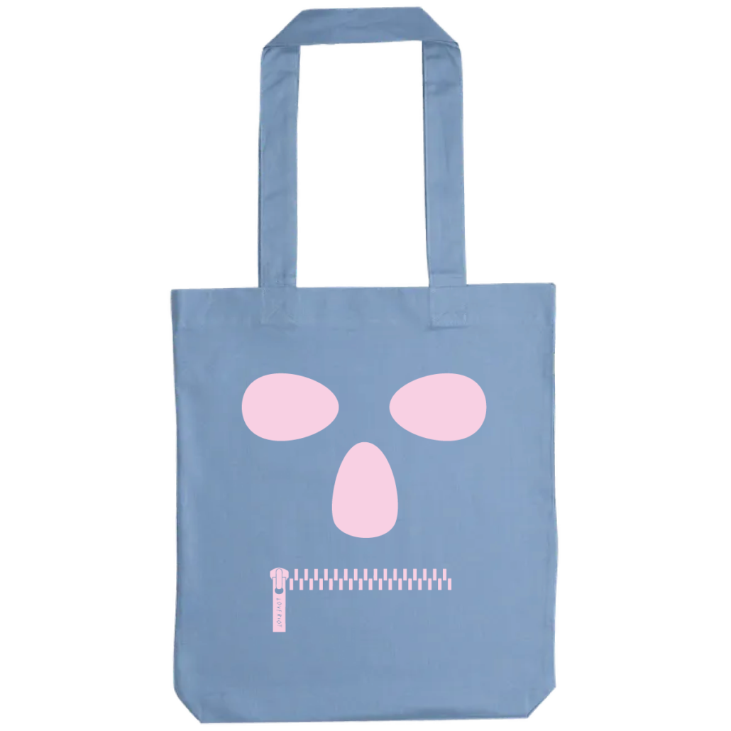 Love riot club colin tote bag denim