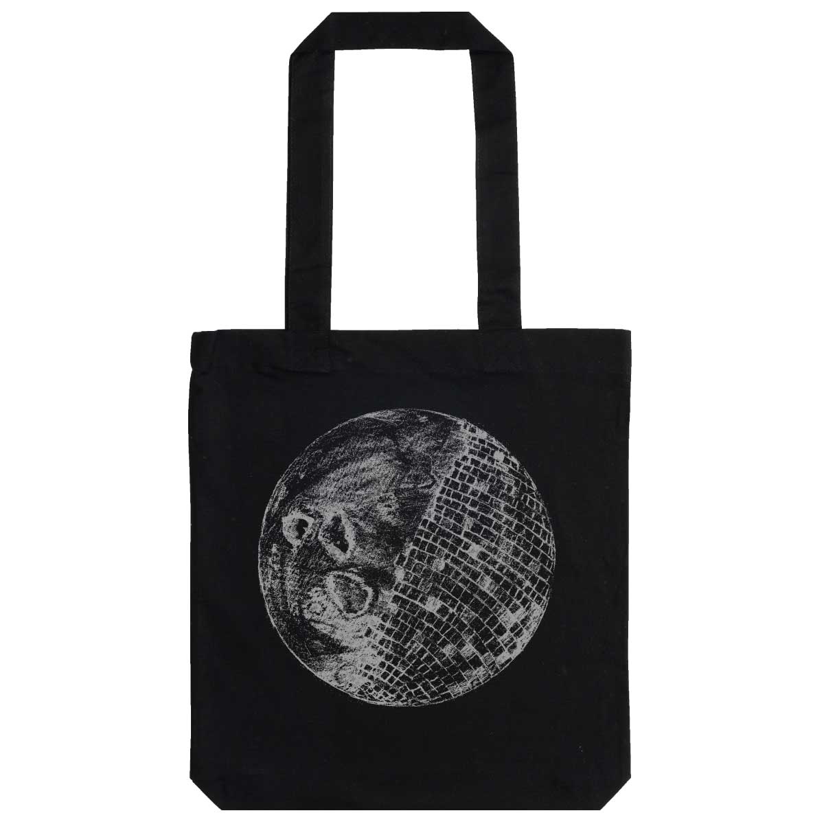 Love riot club dark side of the disco tote black